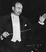 Stefan Rachoń (1906-2001), skrzypek, dyrygent, założyciel  orkiestry Polskiego Radia, (1945 r.) 