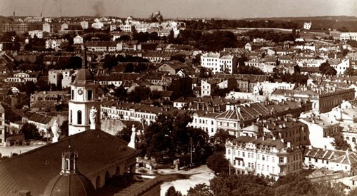 Przedwojenna panorama Wilna (zdjęcie ilustracyjne)