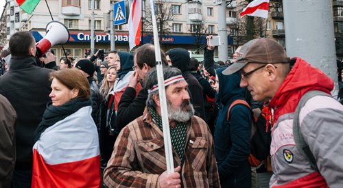 Marsz Oburzonych Białorusinów w Mińsku