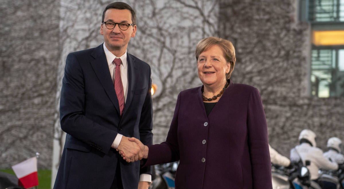 Spotkanie Angeli Merkel i Mateusza Morawieckiego