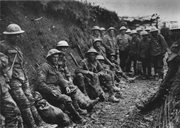  Żołnierze brytyjscy w czasie walk nad Sommą w lipcu 1916 roku