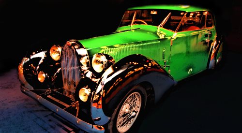 Jeden z przedwojennych modeli samochodu marki bugatti