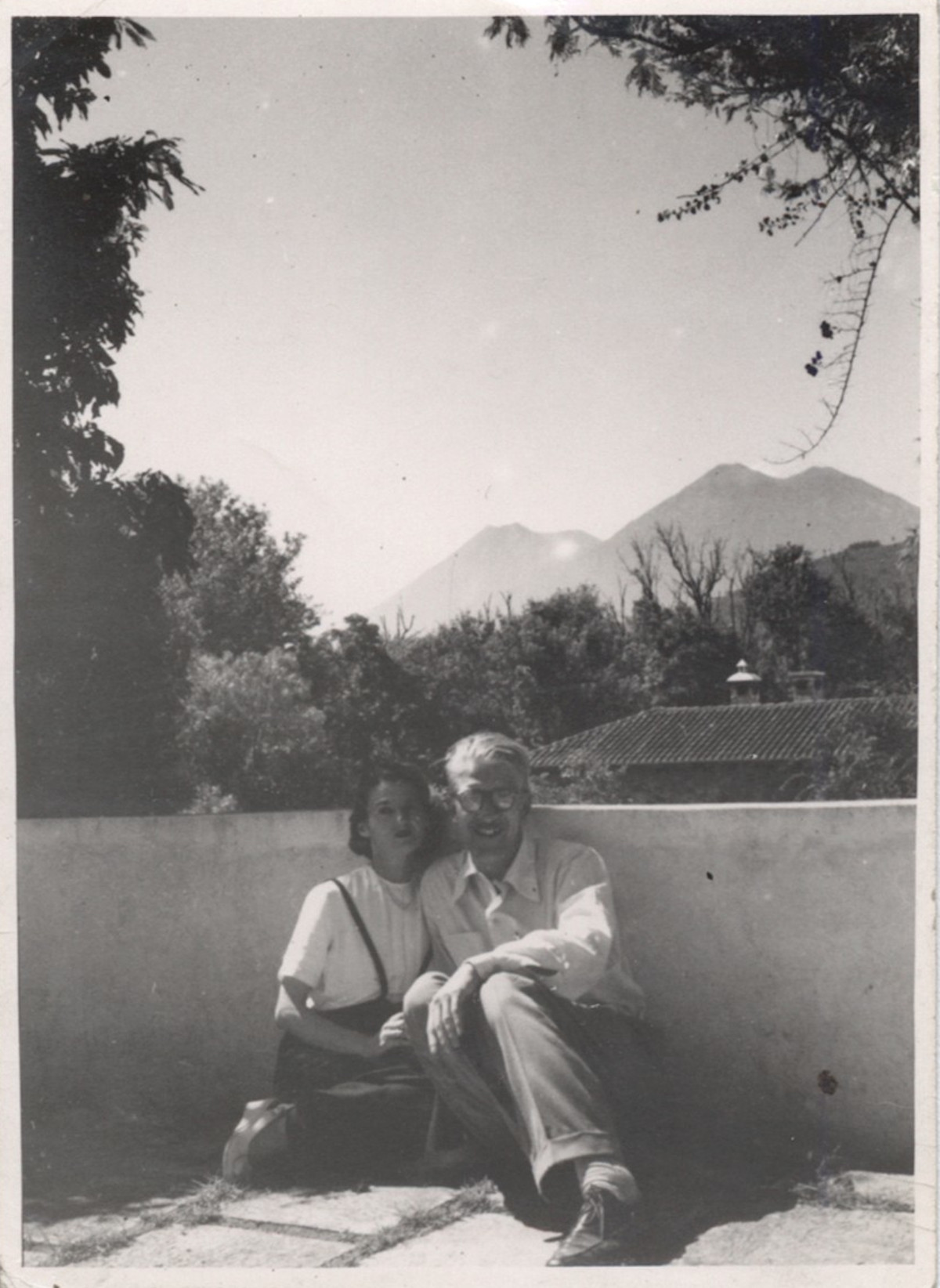 Barbara i Andrzej Bobkowscy w Gwatemali, 1954 r. 