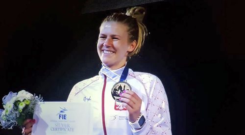 Ewa Nelip, srebro MŚ 201
