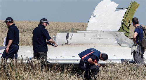 Rosja forsuje swoją wersję  ws. zestrzelenia MH17 nad Ukrainą