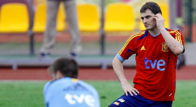 Bramkarz reprezentacji Hiszpanii Iker Casillas