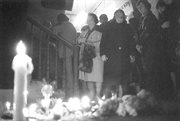 W bramie przy ulicy Szewskiej 7, gdzie znaleziono ciało Stanisława Pyjasa