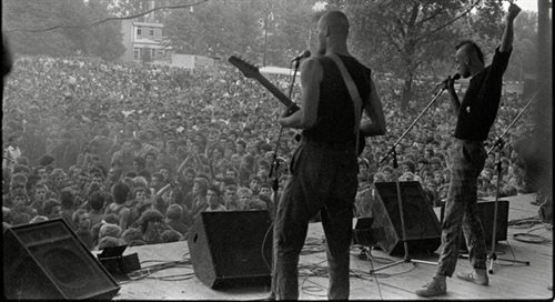 Siekiera na Festiwalu Muzyków Rockowych w Jarocinie w sierpniu 1984 roku