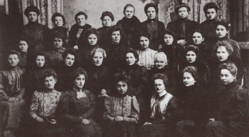Związek Równouprawnienia Kobiet Polskich. Koło w Zduńskiej Woli (ok. 1907)