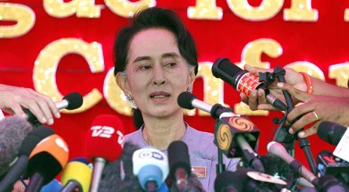 Liderka Narodowej Ligi na Rzecz Demokracji, Aung San Suu Kyi