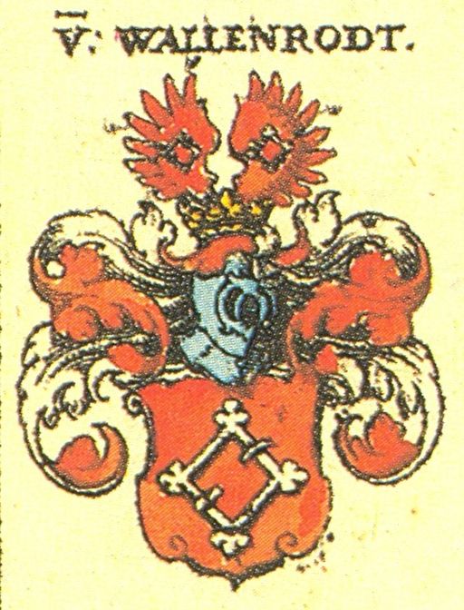 Herb Konrada von Wallenrode. Źródło: Wikimedia commons/Domena publiczna
