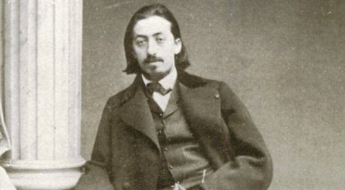 Henryk Wieniawski, fotografia Ghemar Frres, Bruksela ok.1860, kopia w zbiorach TMiHW