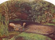 John Everett Millais (1851/2): Ofelia