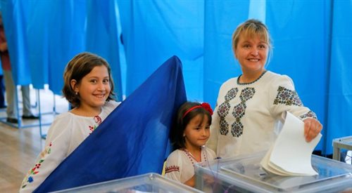 Wybory prezydenckie, głosowanie w Kijowie
