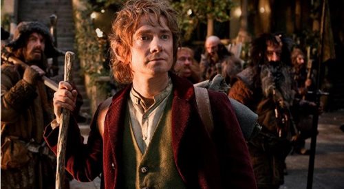 Kadr z filmu Hobbit