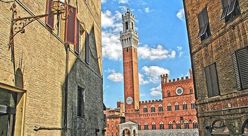 Stare miasto w Sienie