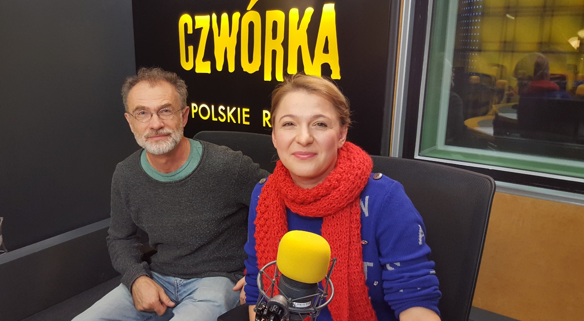Kasia Dydo i Piotr Dumała w "Stacji Kultura"