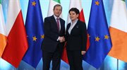 Spotkanie premierów Polski i Irlandii
