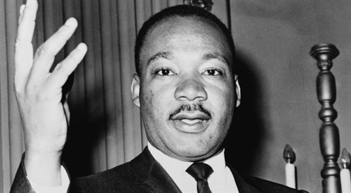 Martin Luther King. Źr. Wikipediadomena publiczna