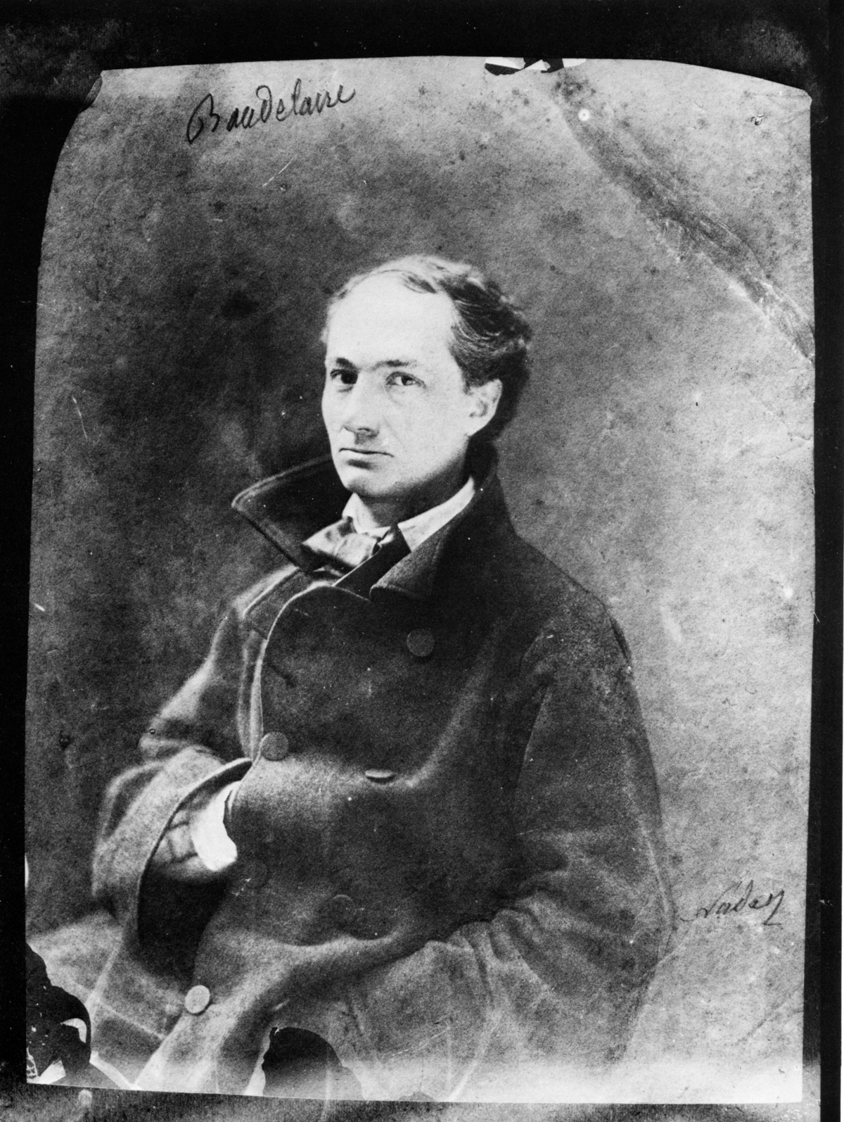 Nadar, Charles Baudelaire. Fot. Wikimedia/domena publiczna 