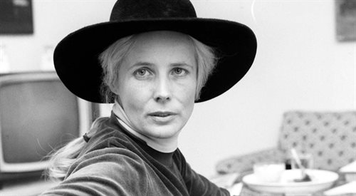 Agnieszka Osiecka, zdjęcie z 1977 roku