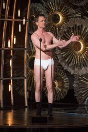 Neil Patrick Harris, prowadzący 87. Galę rozdania Oscarów 2015 w Los Angeles.