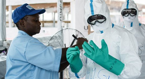Przedstawiciele misji ONZ do walki z ebolą