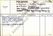 Karta (i): Jan Polkowski, SKS Kraków