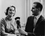 Ingrid Bergman udziela wywiadu Jackowi Machniewiczowi