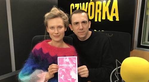 Agnieszka Żulewska i Sebastian Pawlak w studiu Czwórki
