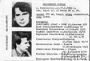 List gończy rozesłany przez SB w 1982 roku za Bogdanem Borusewiczem ukrywającym się po ogłoszeniu stanu wojennego