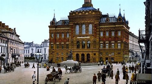 Warszawa na początku XIX w.