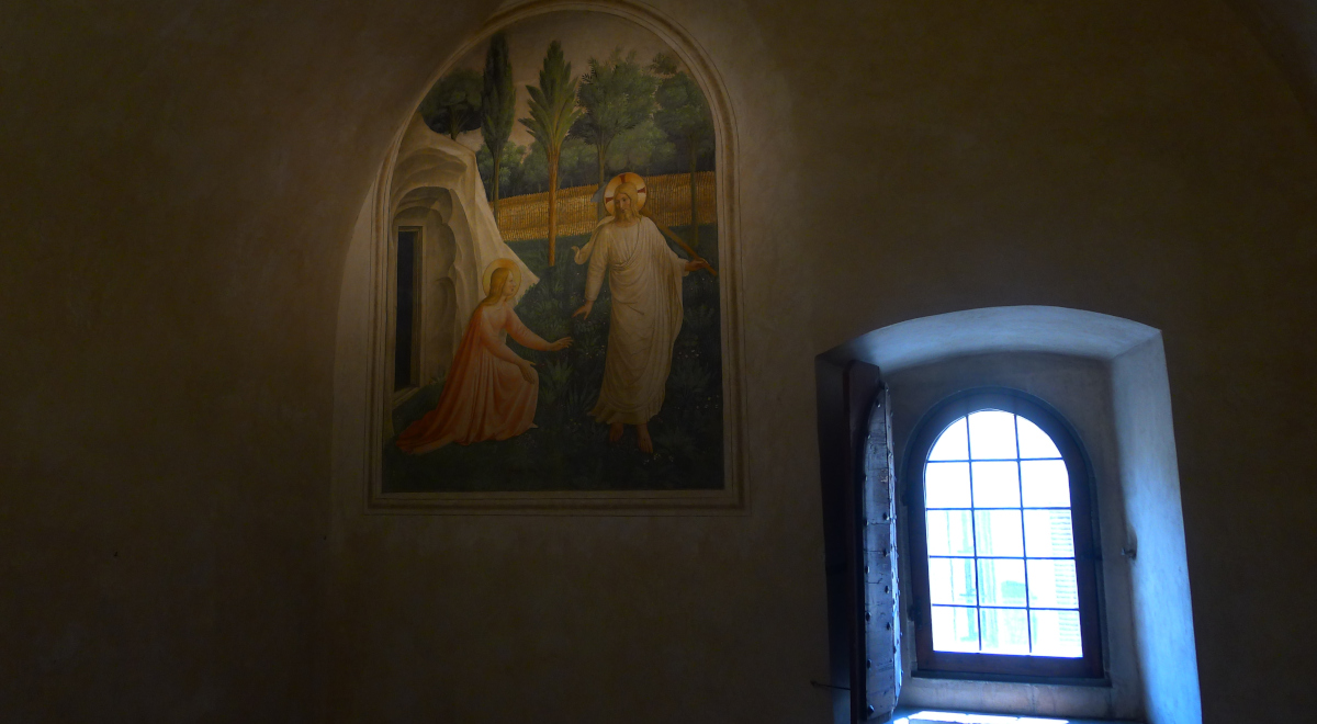 Jeden z fresków w klasztorze San Marco we Florencji 