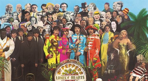 Okładka jubileuszowej edycji płyty Sgt. Peppers Lonely Hearts Club Band