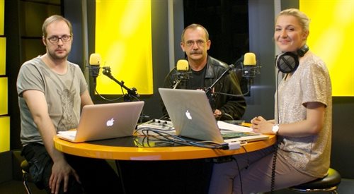 Kuba Kukla, Wojciech Jagielski i Kasia Dydo w studiu Czwórki