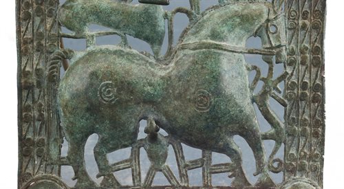 Klamra ażurowa, Gruzja, brąz, III w. n.e.