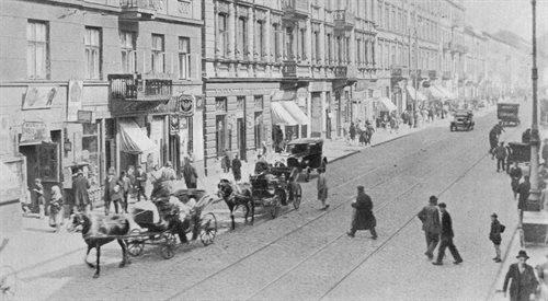 Nalewki - jedna z żydowskich ulic przedwojennej Warszawy