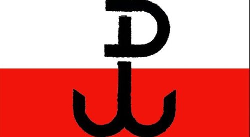Polska Walcząca na murach Warszawy