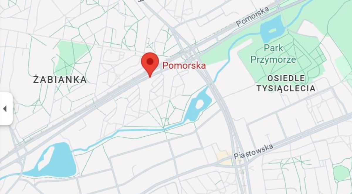 Kamil Wenta zaginął gdzieś między ulicą Piastowską a Pomorską w Gdańsku (Google Maps)