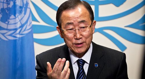 Sekretarz generalny ONZ - Ban Ki-moon