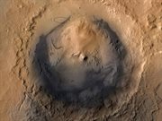 Miejsce lądowania Curiosity, zbocza krateru GAle