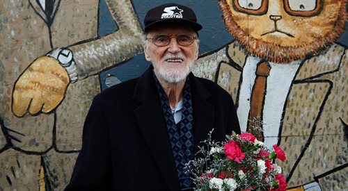 Franciszek Walicki, podczas obchodów 55 lat polskiego rock  rolla w Gdańsku