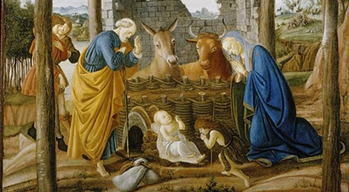 Boże Narodzenie pędzla Botticellego
