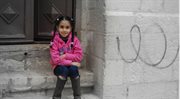 Palestyńska dziewczynka na betlejemskiej Starówce