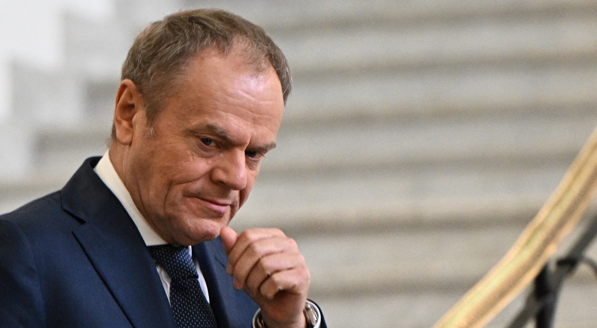 Polish Prime Minister Donald Tusk (pictured) has been diagnosed with pneumonia and will limit his public engagements in the next few days, his office said on Thursday.