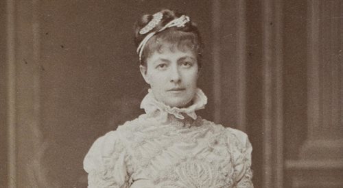 Awit Szubert, portret Heleny Modrzejewskiej (fragm.),  ok. 1878 r.