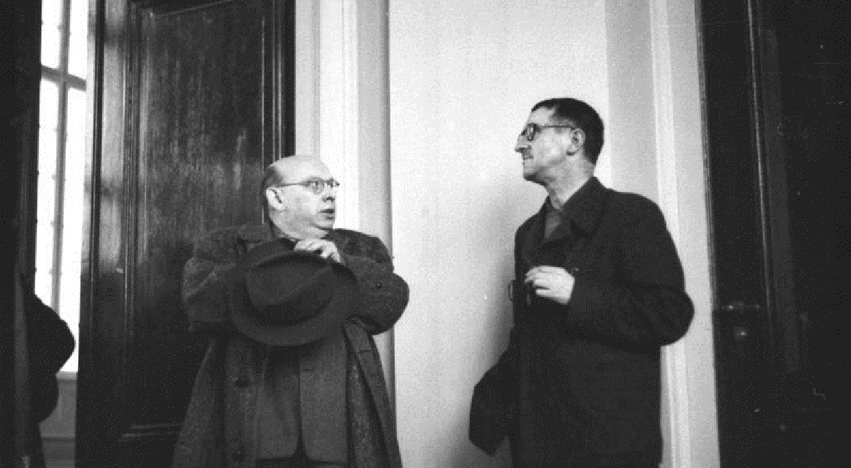 Bertolt Brecht i Hanns Eisler - twórcy legendarnej Pieśni o solidarności