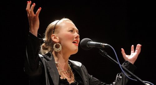 Agata Siemaszko, laureatka Konkursu Muzyki Folkowej Polskiego Radia