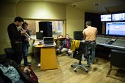 Zespół Tęgie Chłopy nagrywa w studiu S4