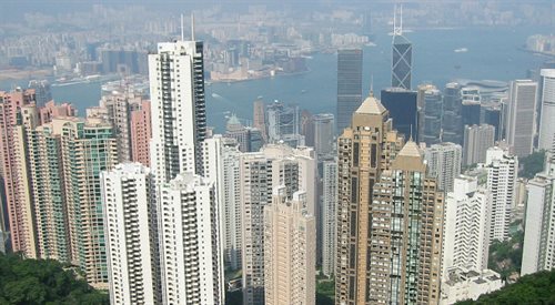 Widok na Hongkong od strony Wzgórza Wiktorii, fot. Wikimedia CommonsCC BY-SA 3.0
